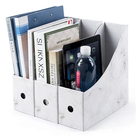 paperwork holders for your desk.